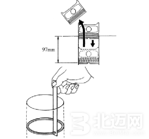 活塞連桿組的拆裝步驟。