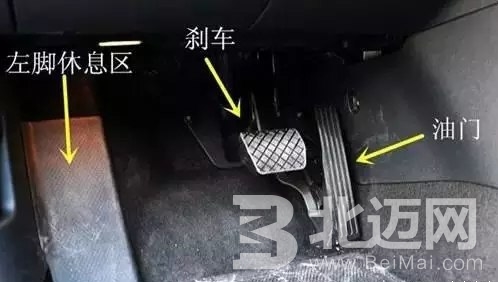 自動(dòng)擋車哪只腳踩剎車更安全