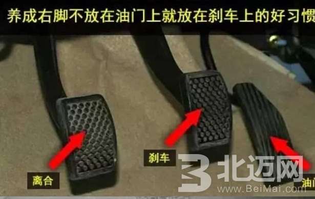 離合器剎車油門位置都在哪